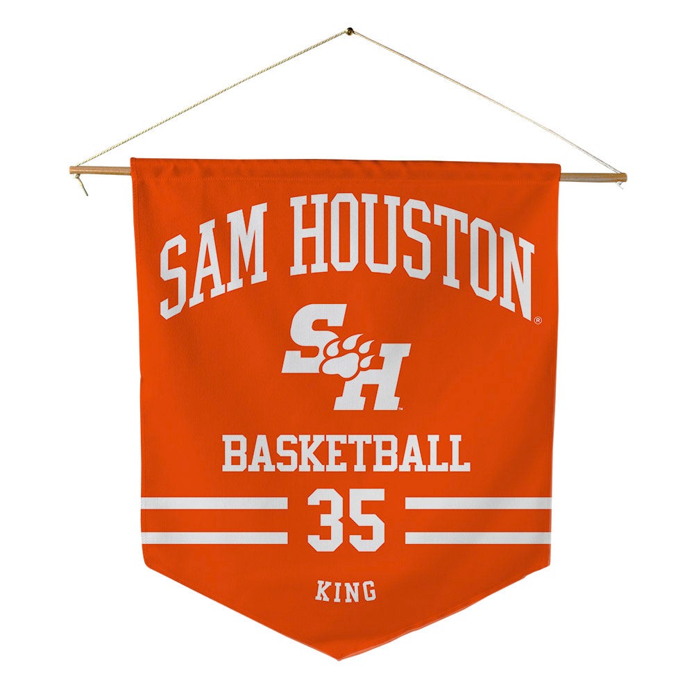SHSU - NCAA Men's Basketball : Po Boigh King - Pennant - 18" x 21"-0