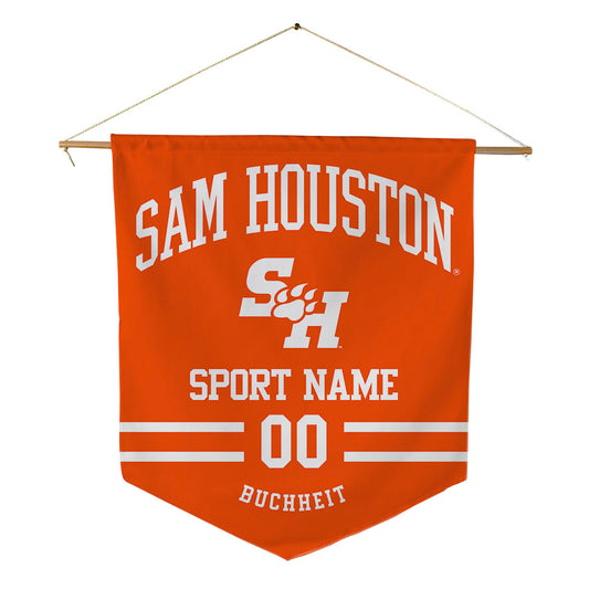 SHSU - NCAA Football : Carter Buchheit - Pennant - 18" x 21"-0