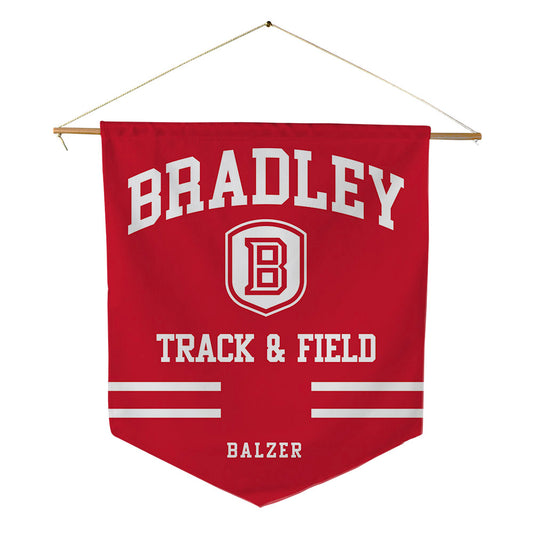 Bradley - NCAA Women's Track & Field : Skyler Balzer - Pennant - 18" x 21"-0