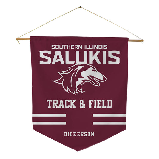 SIU Carbondale - NCAA Men's Track & Field : Jalen Dickerson - Pennant - 18" x 21"-0