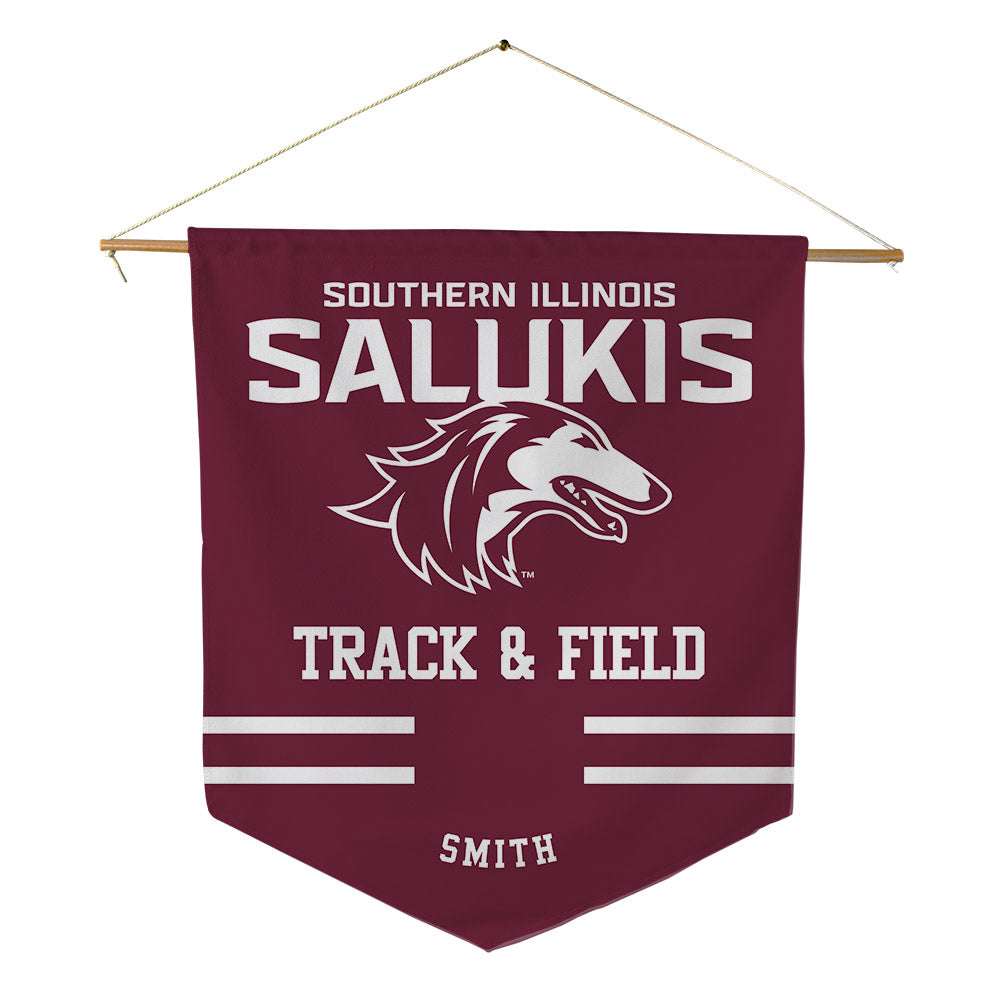 SIU Carbondale - NCAA Men's Track & Field : Jordan Smith - Pennant - 18" x 21"-0