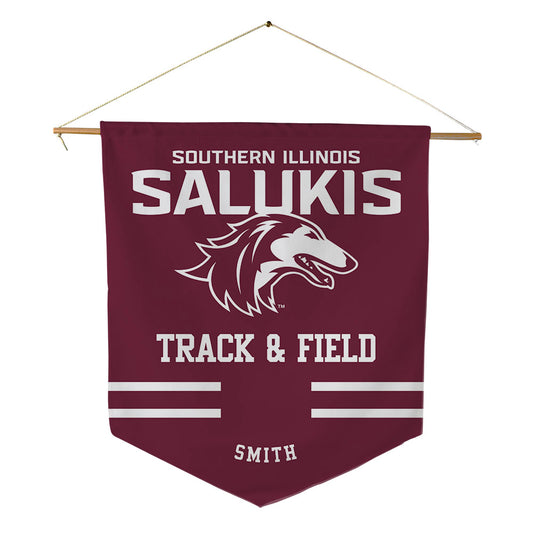 SIU Carbondale - NCAA Men's Track & Field : Jordan Smith - Pennant - 18" x 21"-0