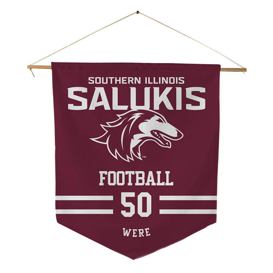 SIU Carbondale - NCAA Football : Jonah Were - Pennant - 18" x 21"-0