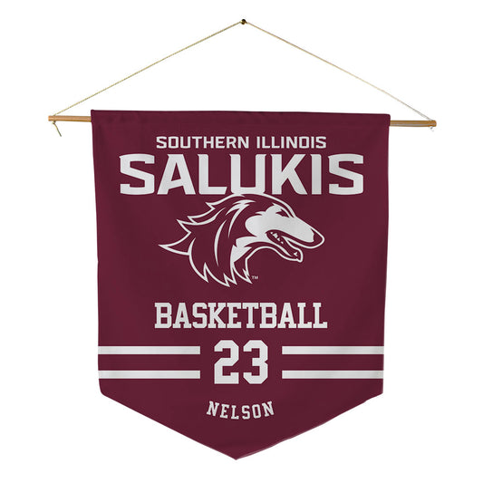 SIU Carbondale - NCAA Women's Basketball : Tkiyah Nelson - Pennant - 18" x 21"-0