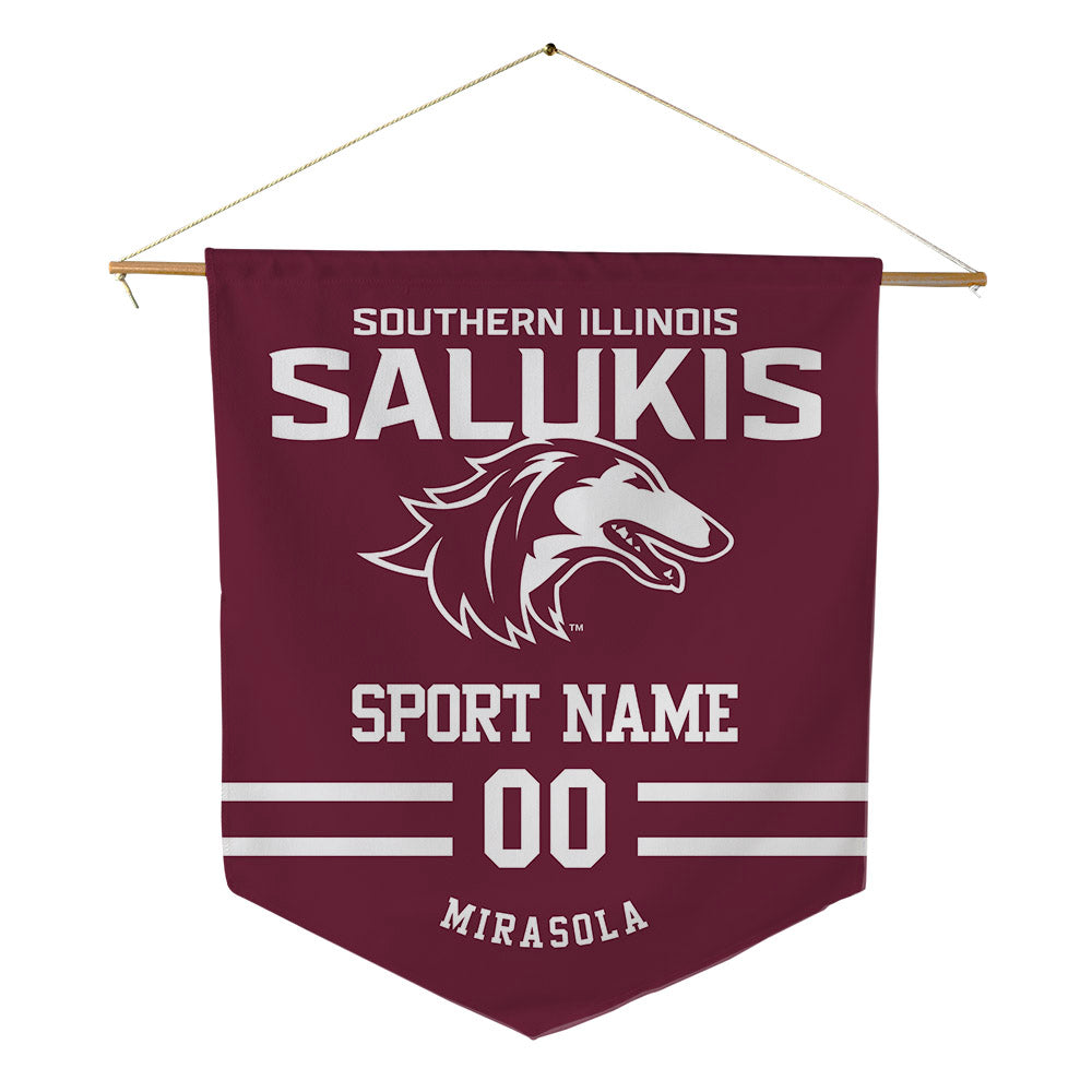 SIU Carbondale - NCAA Football : Jc Mirasola - Pennant - 18" x 21"-0