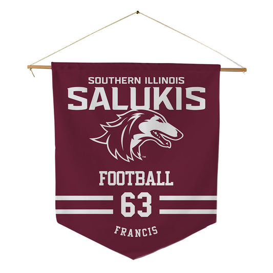 SIU Carbondale - NCAA Football : Kellen Francis - Pennant - 18" x 21"-0