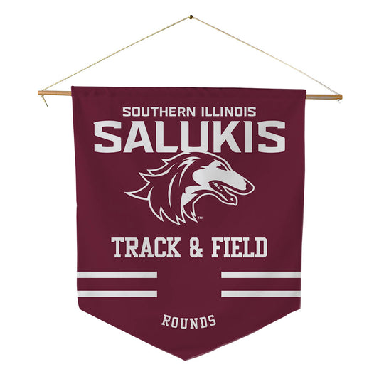 SIU Carbondale - NCAA Women's Track & Field : Maya Rounds - Pennant - 18" x 21"-0