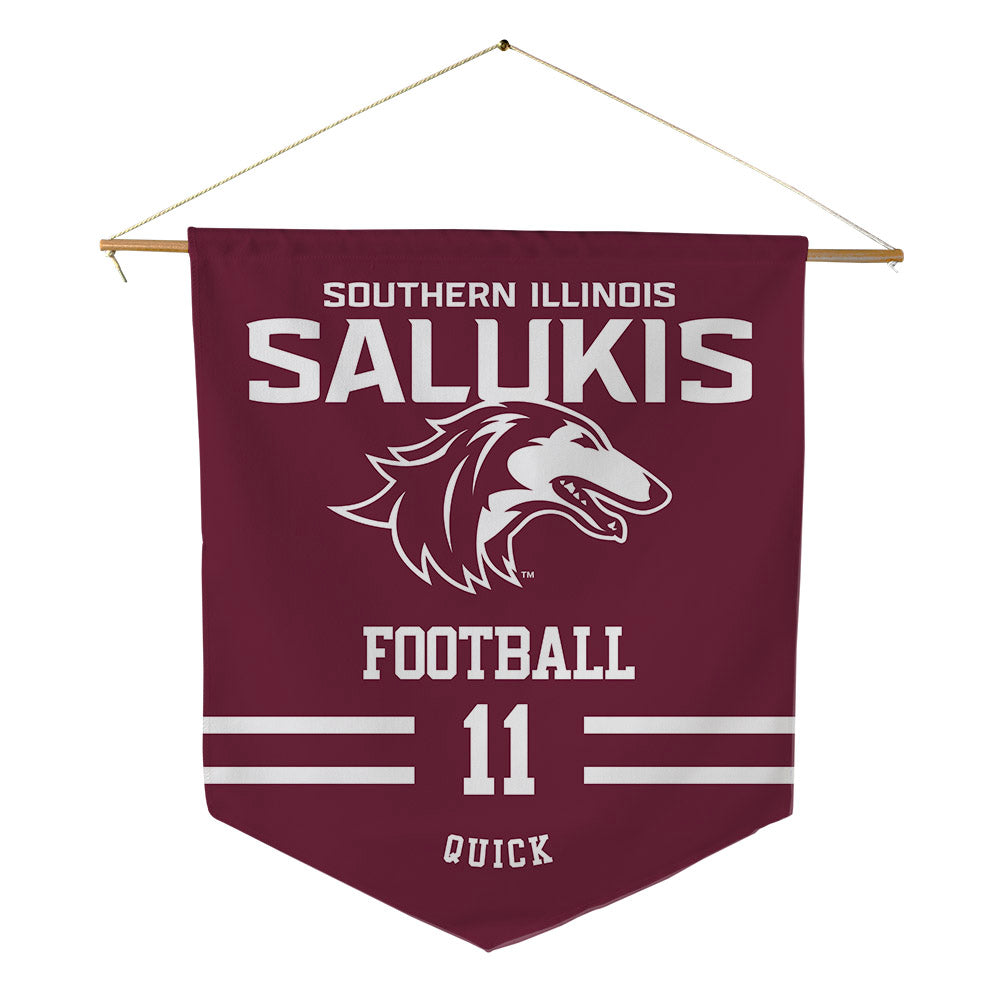 SIU Carbondale - NCAA Football : Markell Quick - Pennant - 18" x 21"-0