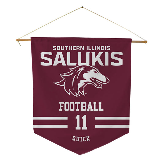 SIU Carbondale - NCAA Football : Markell Quick - Pennant - 18" x 21"-0