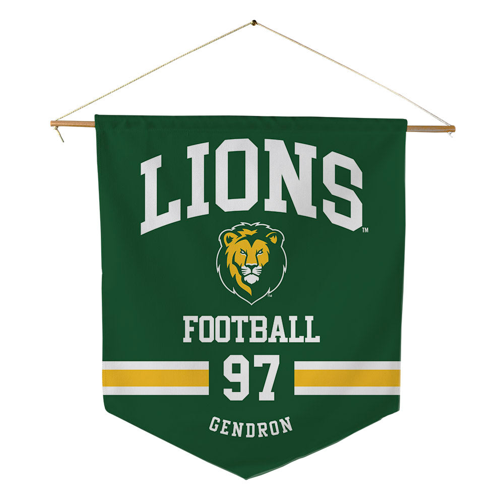 SELU - NCAA Football : Louis Gendron - Pennant - 18" x 21"-0