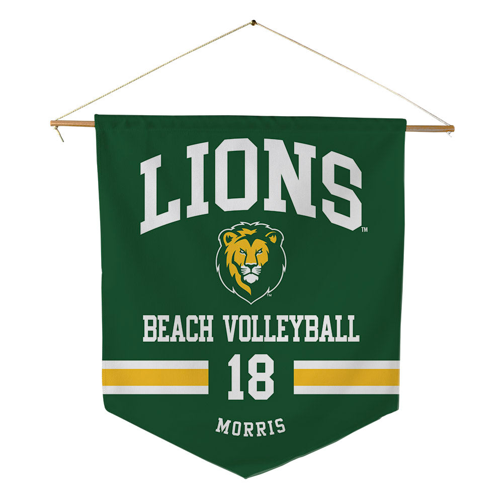SELU - NCAA Beach Volleyball : Kirstin Morris - Pennant - 18" x 21"-0