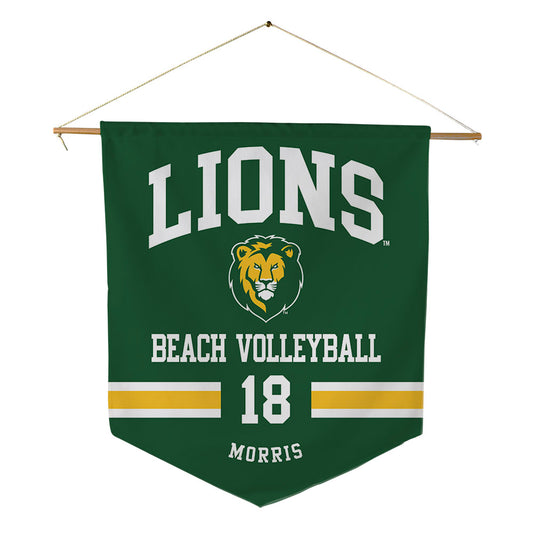 SELU - NCAA Beach Volleyball : Kirstin Morris - Pennant - 18" x 21"-0