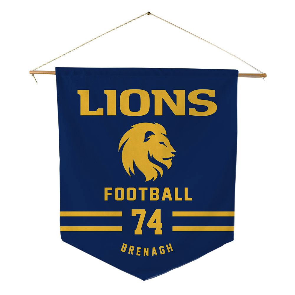 ETAMU - NCAA Football : Carl Brenagh - Pennant - 18" x 21"-0