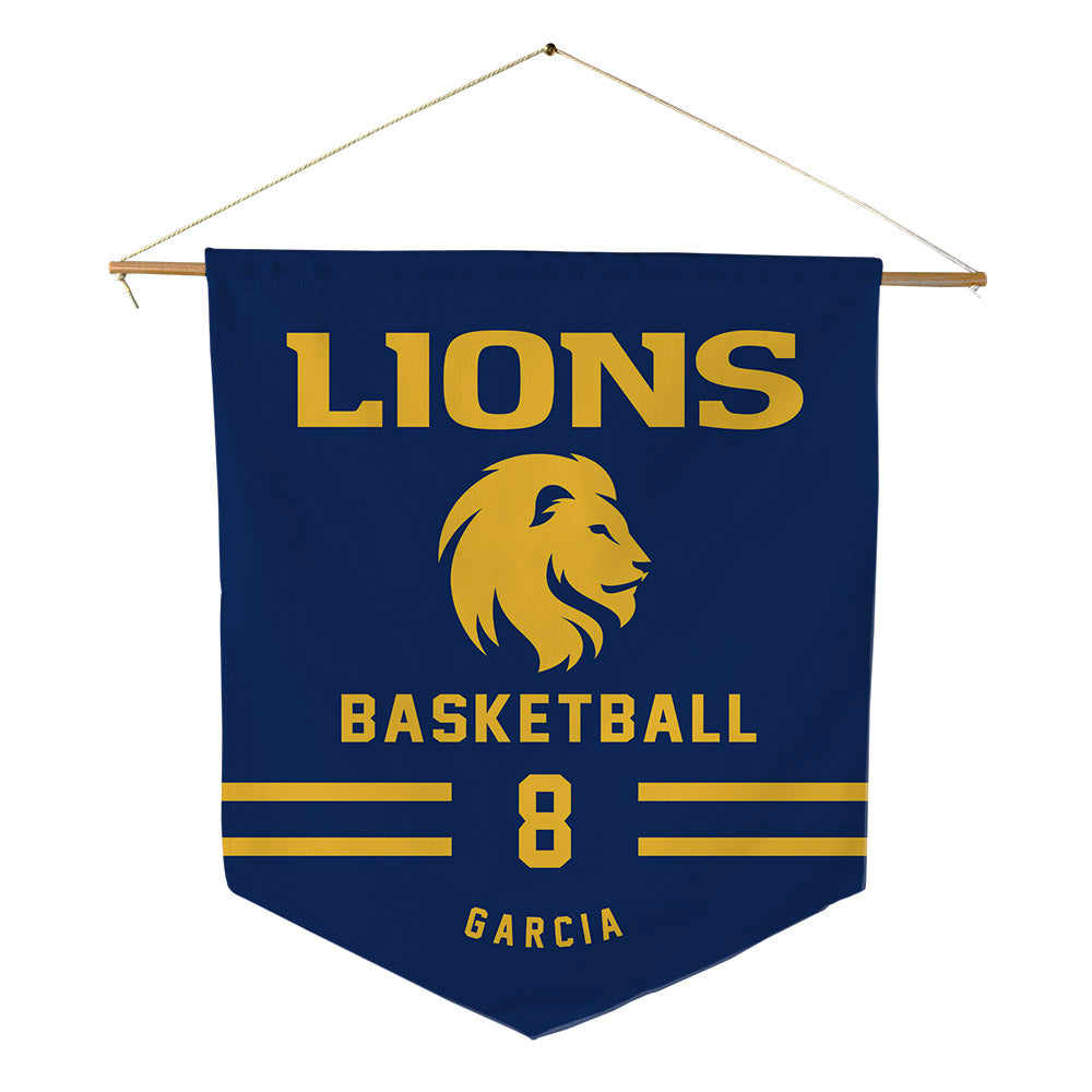 ETAMU - NCAA Men's Basketball : Damian Garcia - Pennant - 18" x 21"-0