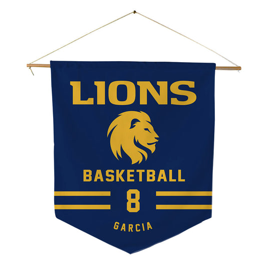 ETAMU - NCAA Men's Basketball : Damian Garcia - Pennant - 18" x 21"-0