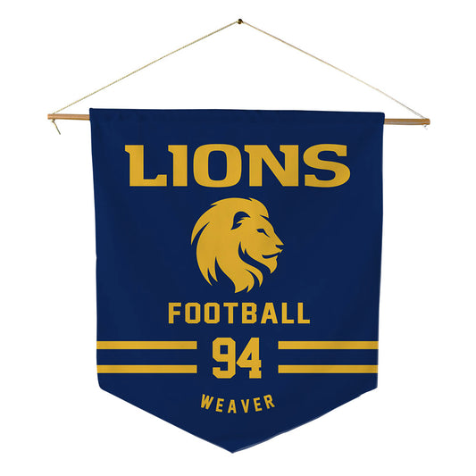 ETAMU - NCAA Football : Zachary Weaver - Pennant - 18" x 21"-0