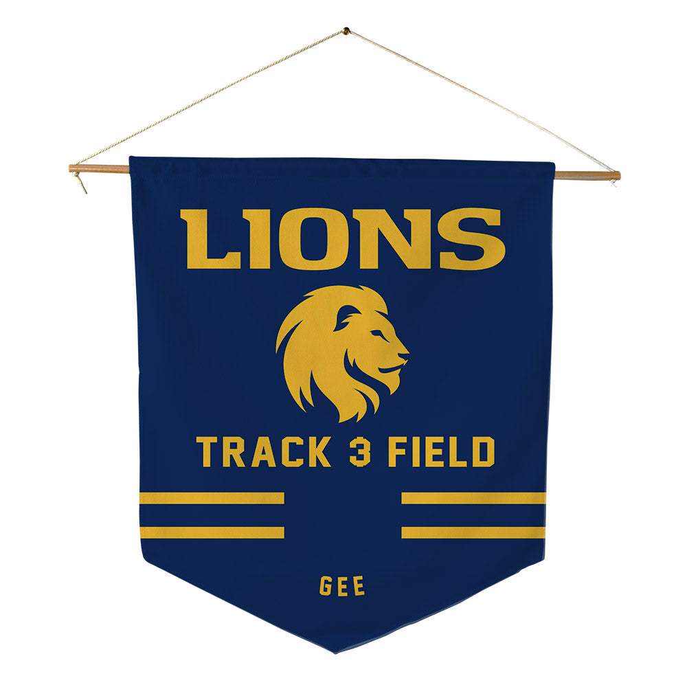 ETAMU - NCAA Women's Track & Field : Oriana Gee - Pennant - 18" x 21"-0
