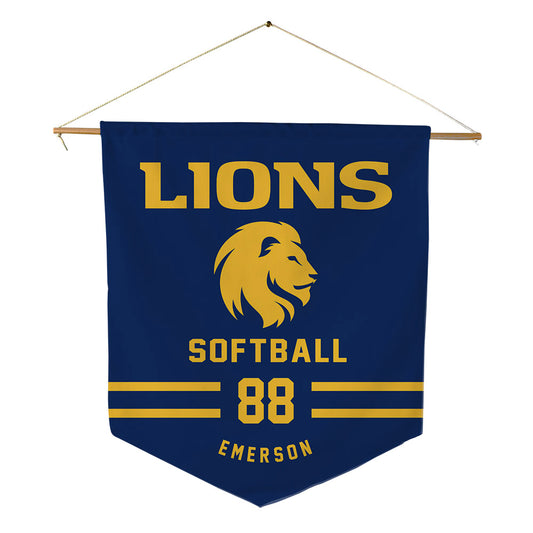 ETAMU - NCAA Softball : Jill Emerson - Pennant - 18" x 21"-0