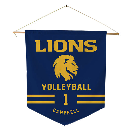 ETAMU - NCAA Women's Volleyball : Gracie Campbell - Pennant - 18" x 21"-0