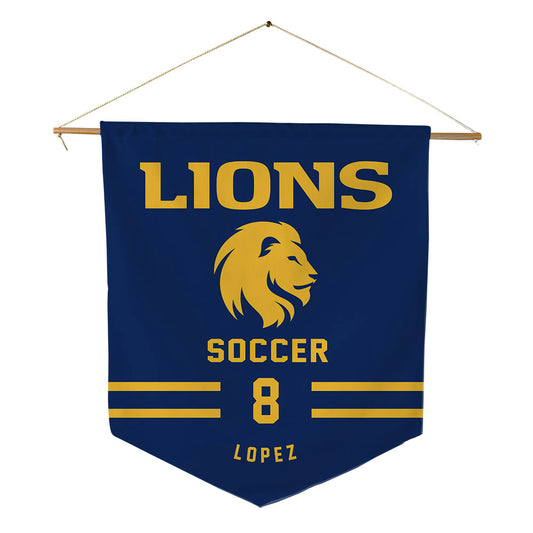 ETAMU - NCAA Women's Soccer : Laela Lopez - Pennant - 18" x 21"-0