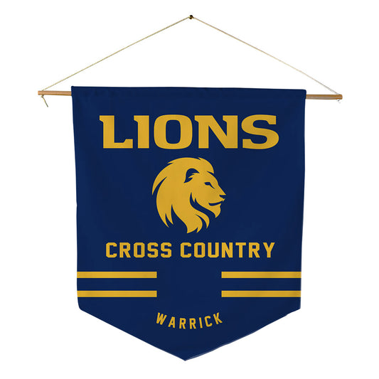 ETAMU - NCAA Men's Cross Country : Taylor Warrick - Pennant - 18" x 21"-0