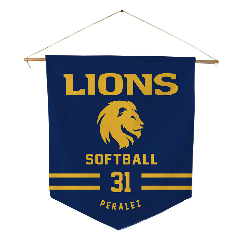 ETAMU - NCAA Softball : Melina Peralez - Pennant - 18" x 21"-0