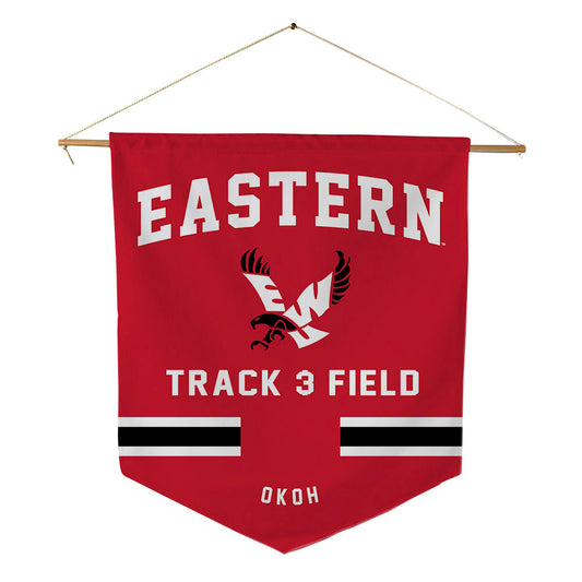 Eastern Washington - NCAA Men's Track & Field : Enoch Okoh - Pennant - 18" x 21"-0
