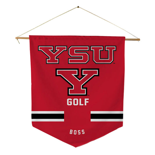 Youngstown State - NCAA Women's Golf : Hailey Boss - Pennant - 18" x 21"-0