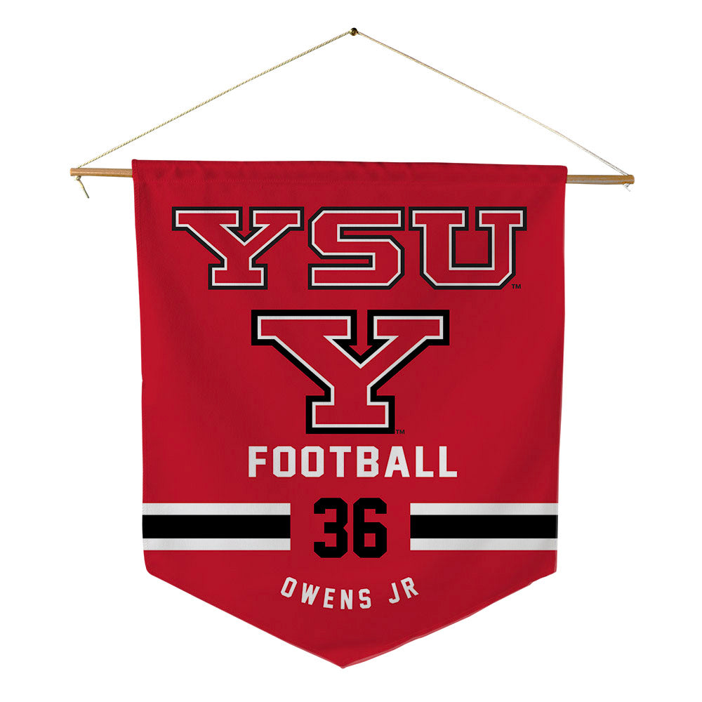 Youngstown State - NCAA Football : Rod Owens jr - Pennant - 18" x 21"-0