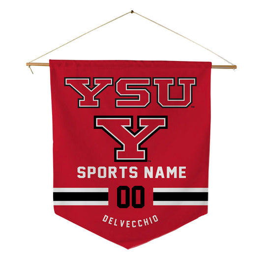 Youngstown State - NCAA Women's Track & Field : Jenna DelVecchio - Pennant - 18" x 21"-0