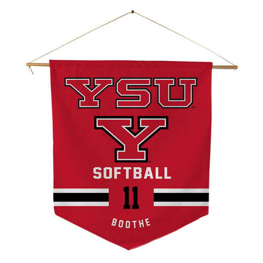 Youngstown State - NCAA Softball : Alivia Boothe - Pennant - 18" x 21"-0