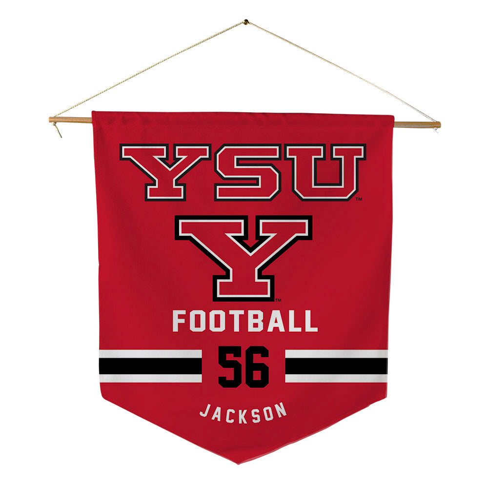 Youngstown State - NCAA Football : Naim Jackson - Pennant - 18" x 21"-0
