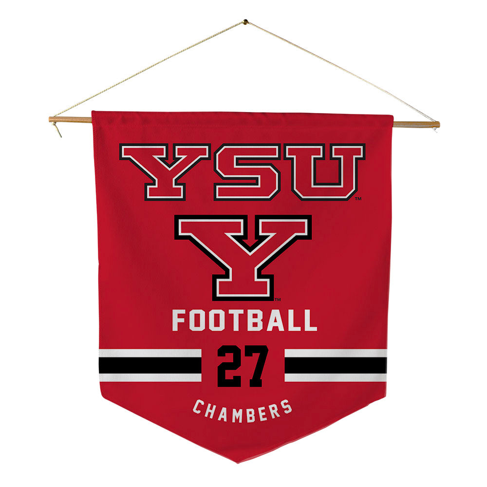 Youngstown State - NCAA Football : Lemondte Chambers - Pennant - 18" x 21"-0