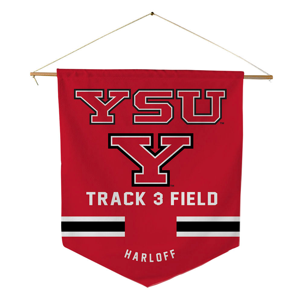 Youngstown State - NCAA Women's Track & Field : Melody Harloff - Pennant - 18" x 21"-0