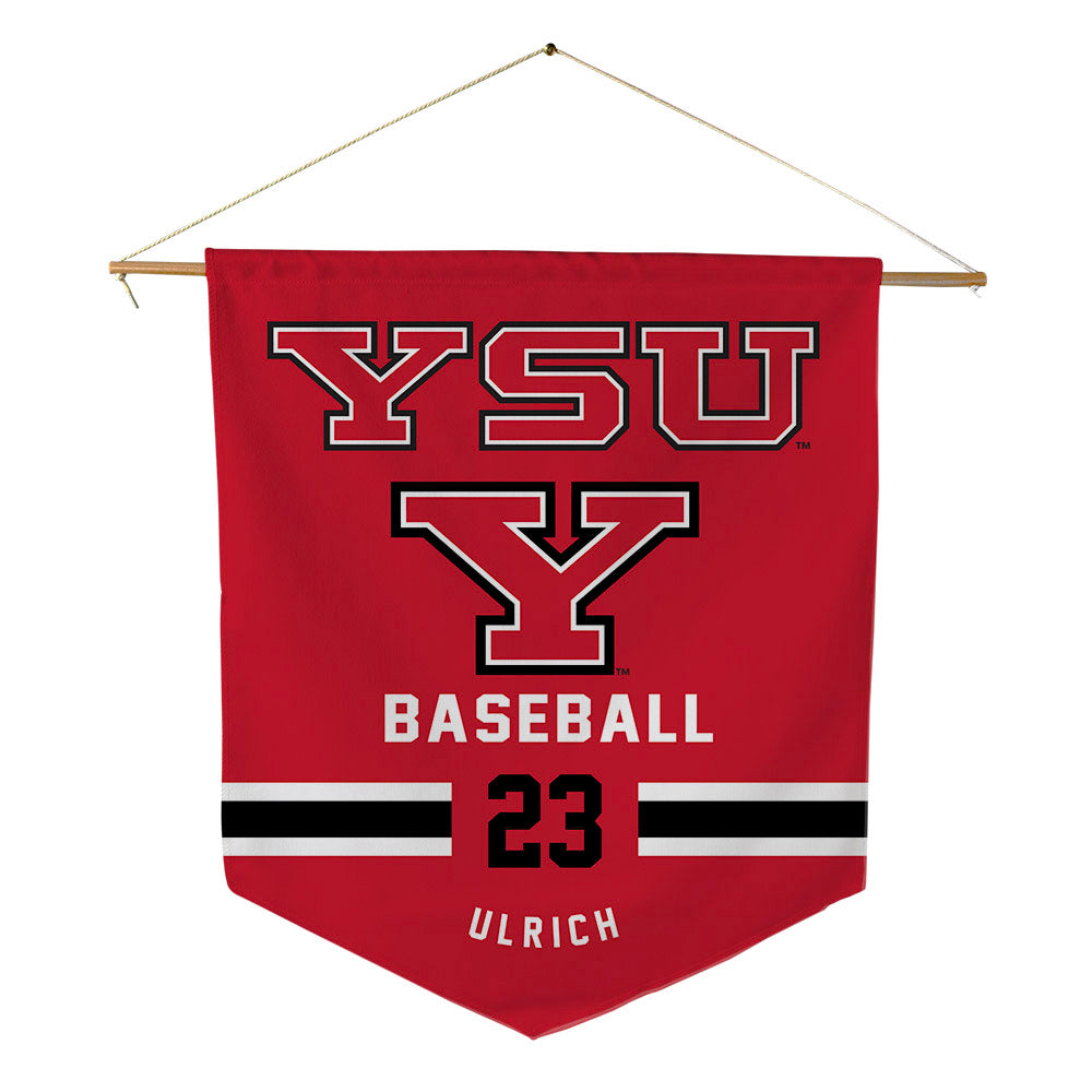Youngstown State - NCAA Baseball : Sloan Ulrich - Pennant - 18" x 21"-0