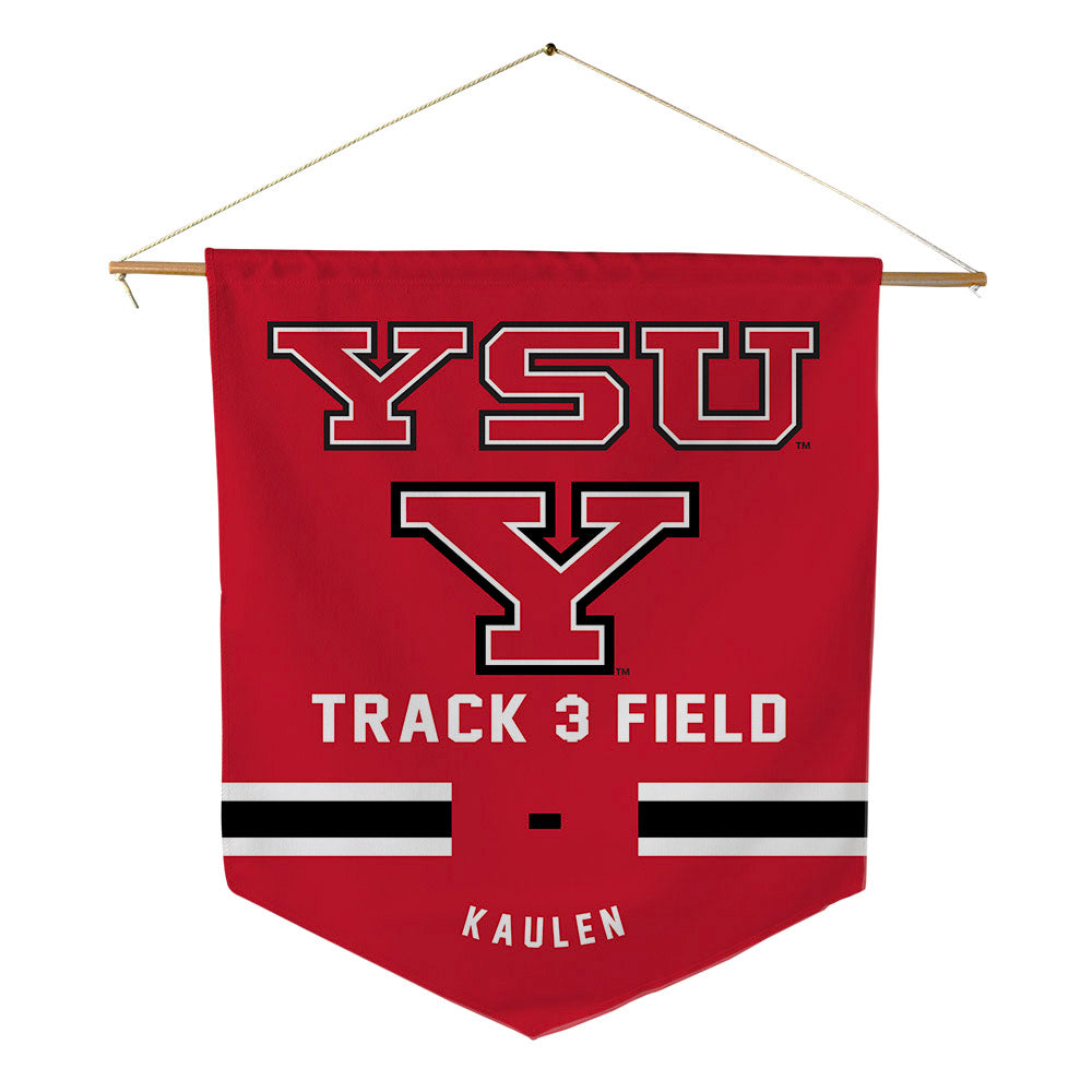 Youngstown State - NCAA Women's Track & Field : Erica Kaulen - Pennant - 18" x 21"-0
