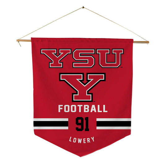 Youngstown State - NCAA Football : Reighn Lowery - Pennant - 18" x 21"-0