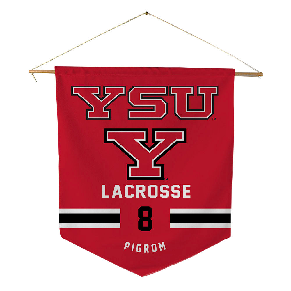 Youngstown State - NCAA Women's Lacrosse : Skylar Pigrom - Pennant - 18" x 21"-0