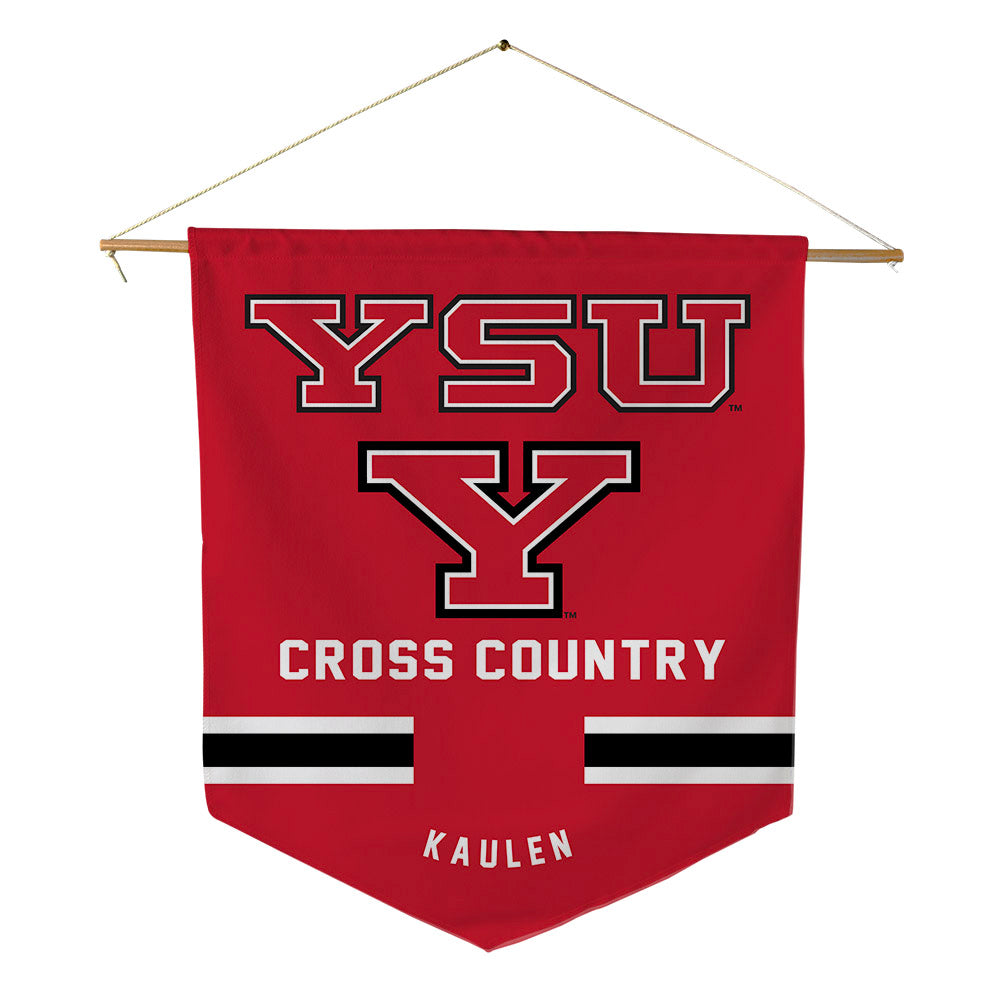 Youngstown State - NCAA Women's Cross Country : Erica Kaulen - Pennant - 18" x 21"-0