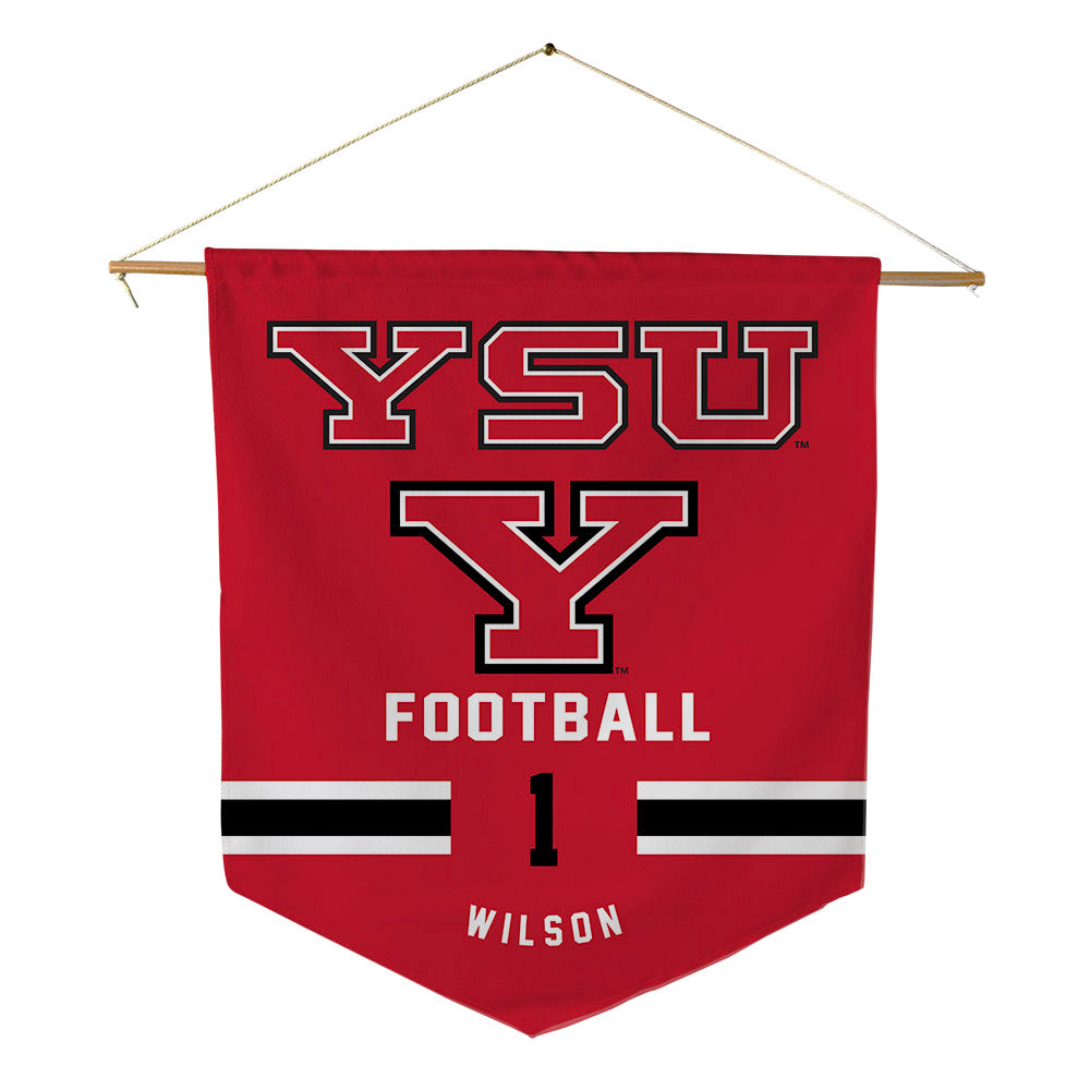 Youngstown State - NCAA Football : Ky Wilson - Pennant - 18" x 21"-0