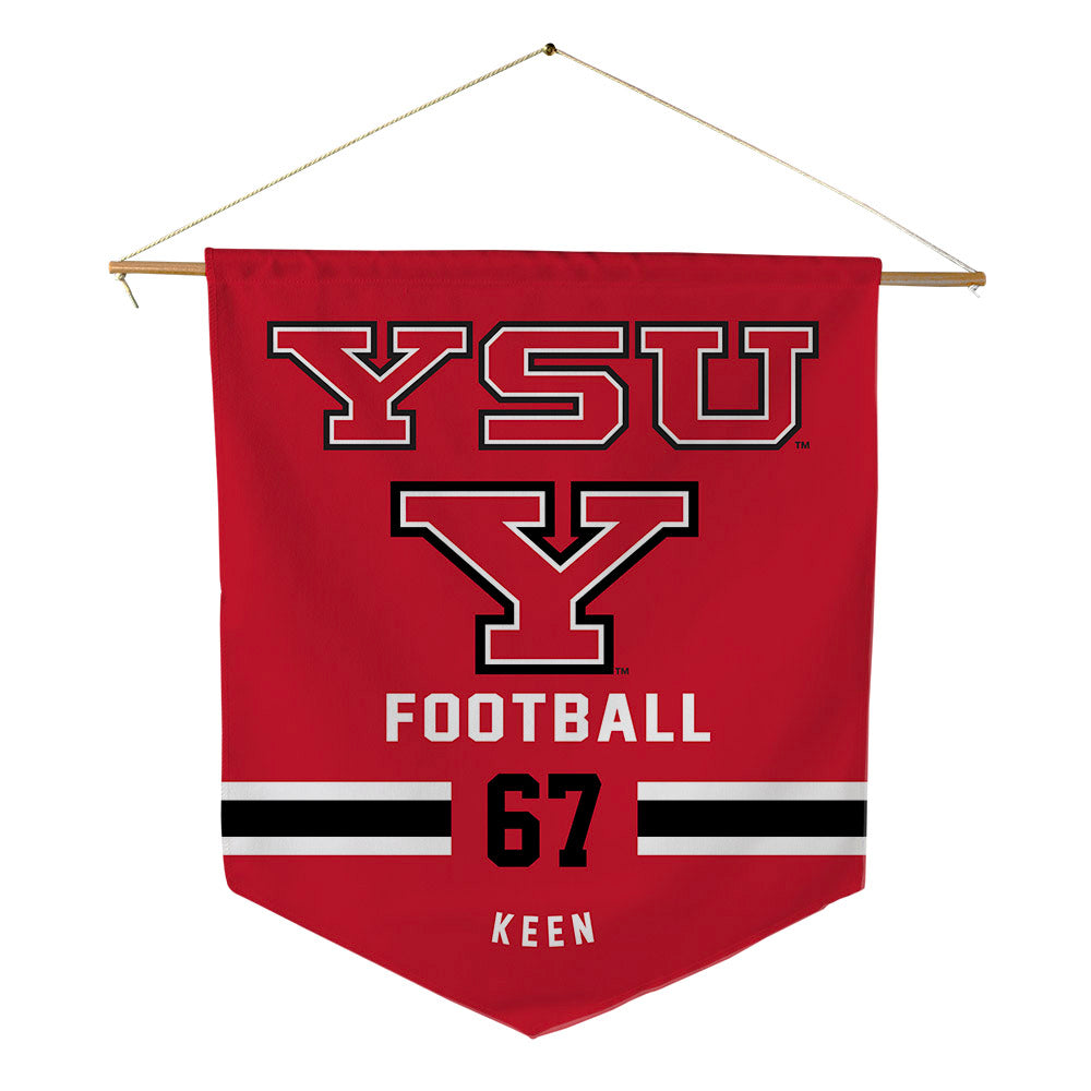 Youngstown State - NCAA Football : Van Keen - Pennant - 18" x 21"-0