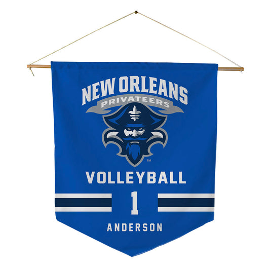 New Orleans - NCAA Women's Volleyball : Ania Anderson - Pennant - 18" x 21"-0