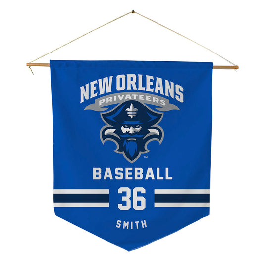 New Orleans - NCAA Baseball : Brycen Smith - Pennant - 18" x 21"-0