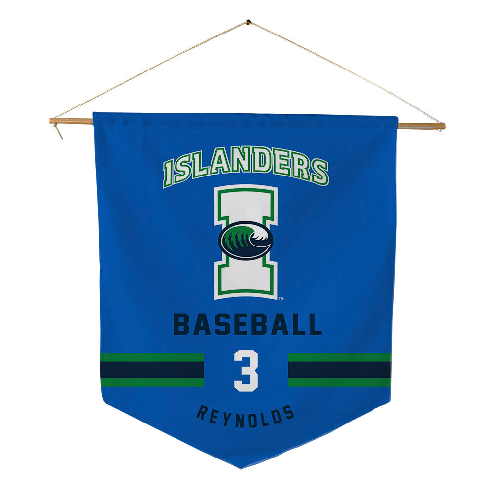 Texas A&M Corpus Christi - NCAA Baseball : Jayden Reynolds - Pennant - 18" x 21"-0