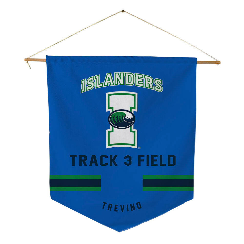 Texas A&M Corpus Christi - NCAA Men's Track & Field : Jacob Trevino - Pennant - 18" x 21"-0
