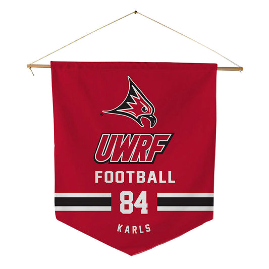 UW River Falls - NCAA Football : Andrew Karls - Pennant - 18" x 21"-0