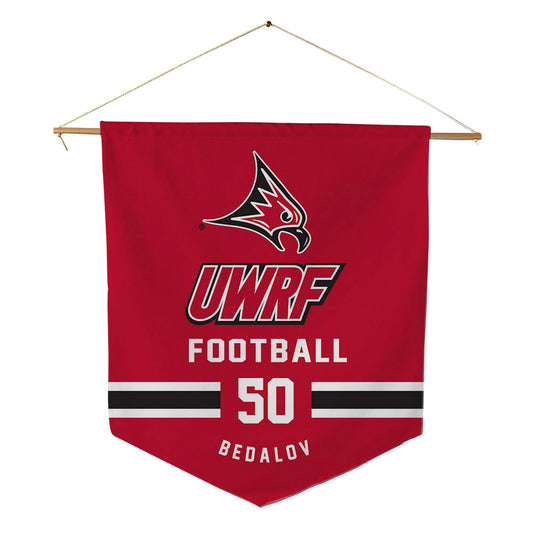 UW River Falls - NCAA Football : Brandon Bedalov - Pennant - 18" x 21"-0