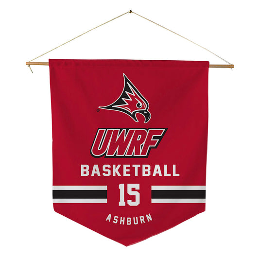 UW River Falls - NCAA Men's Basketball : Riley Ashburn - Pennant - 18" x 21"-0