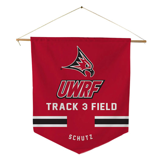 UW River Falls - NCAA Women's Track & Field : Lauryn Schutz - Pennant - 18" x 21"-0