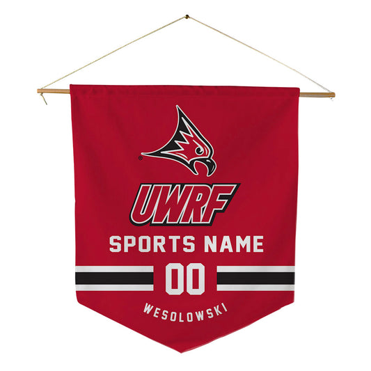 UW River Falls - NCAA Football : Ben Wesolowski - Pennant - 18" x 21"-0